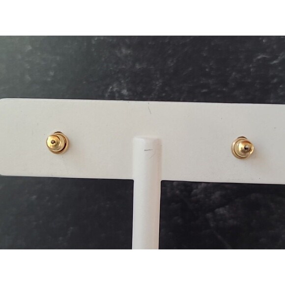 Faux Pearl Stud Earrings Vintage Costume Jewelry - Picture 10 of 10